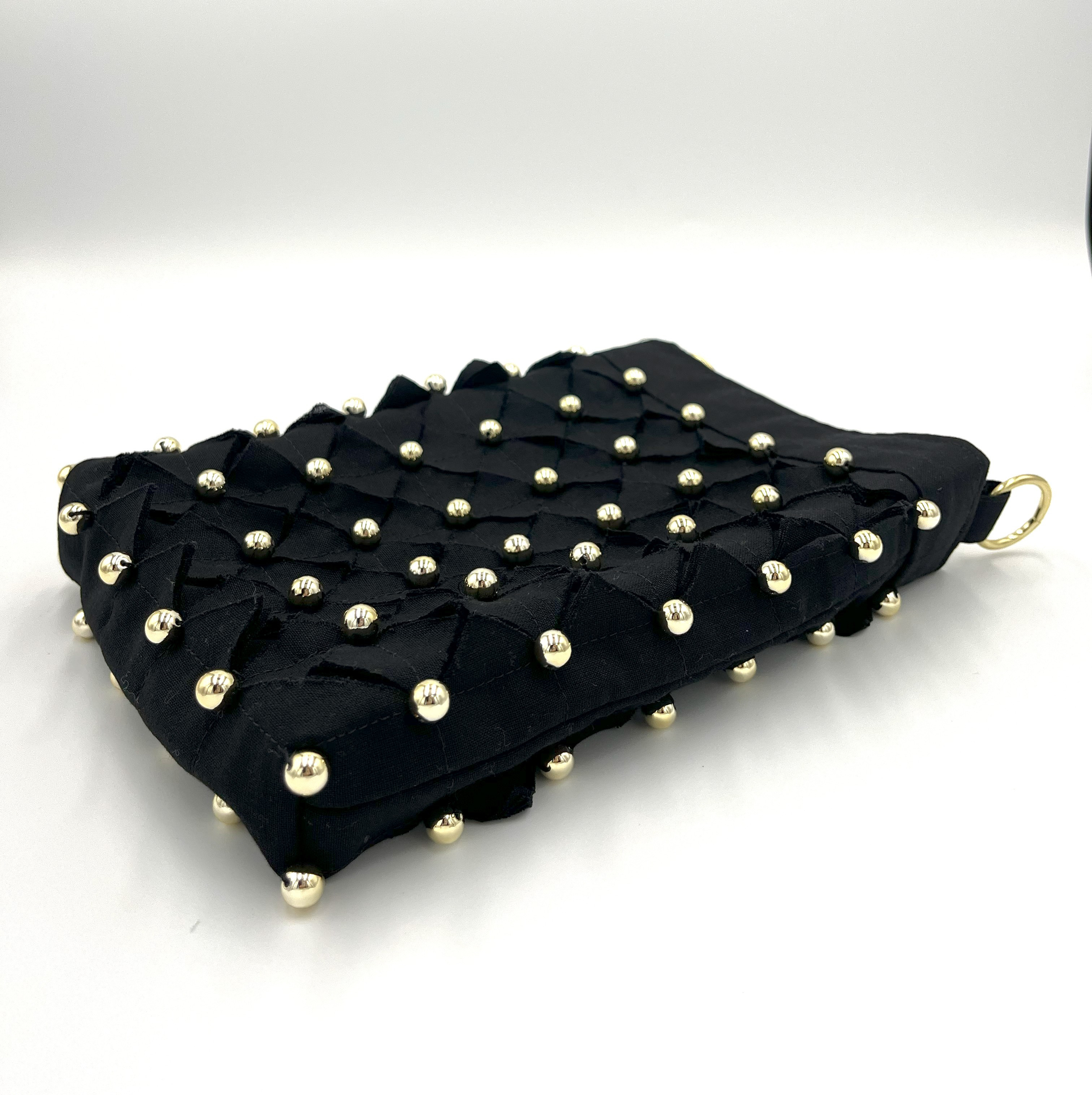 携帯POUCH『Black×Gold』　ショルダーポーチ