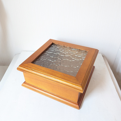 ステンドグラス アクセサリーケース ボックス アクセサリー 小物入