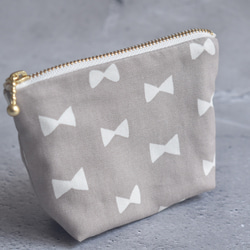 保冷保温・小さなおやつポーチ(コットン)/洗えるおやつポーチ/子供 14枚目の画像