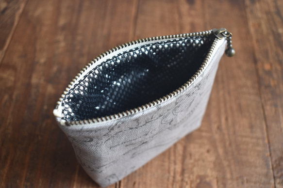 保冷保温・小さなおやつポーチ(コットン)/洗えるおやつポーチ/子供 13枚目の画像