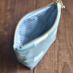 保冷保温・小さなおやつポーチ(コットン)/洗えるおやつポーチ/子供 11枚目の画像