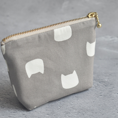 保冷保温・小さなおやつポーチ(コットン)/洗えるおやつポーチ/子供