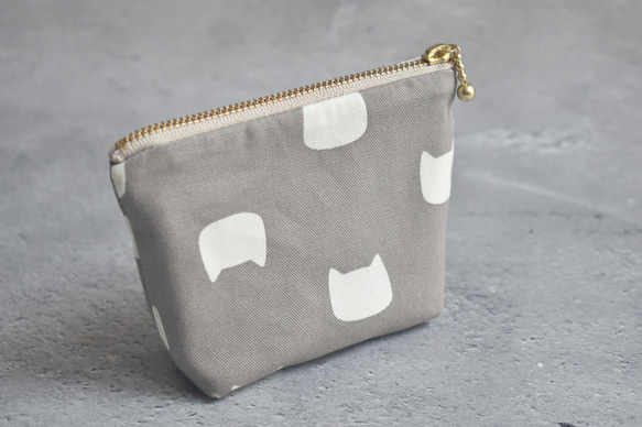 保冷保温・小さなおやつポーチ(コットン)/洗えるおやつポーチ/子供 16枚目の画像