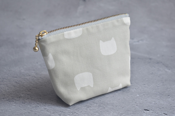 保冷保温・小さなおやつポーチ(コットン)/洗えるおやつポーチ/子供 15枚目の画像