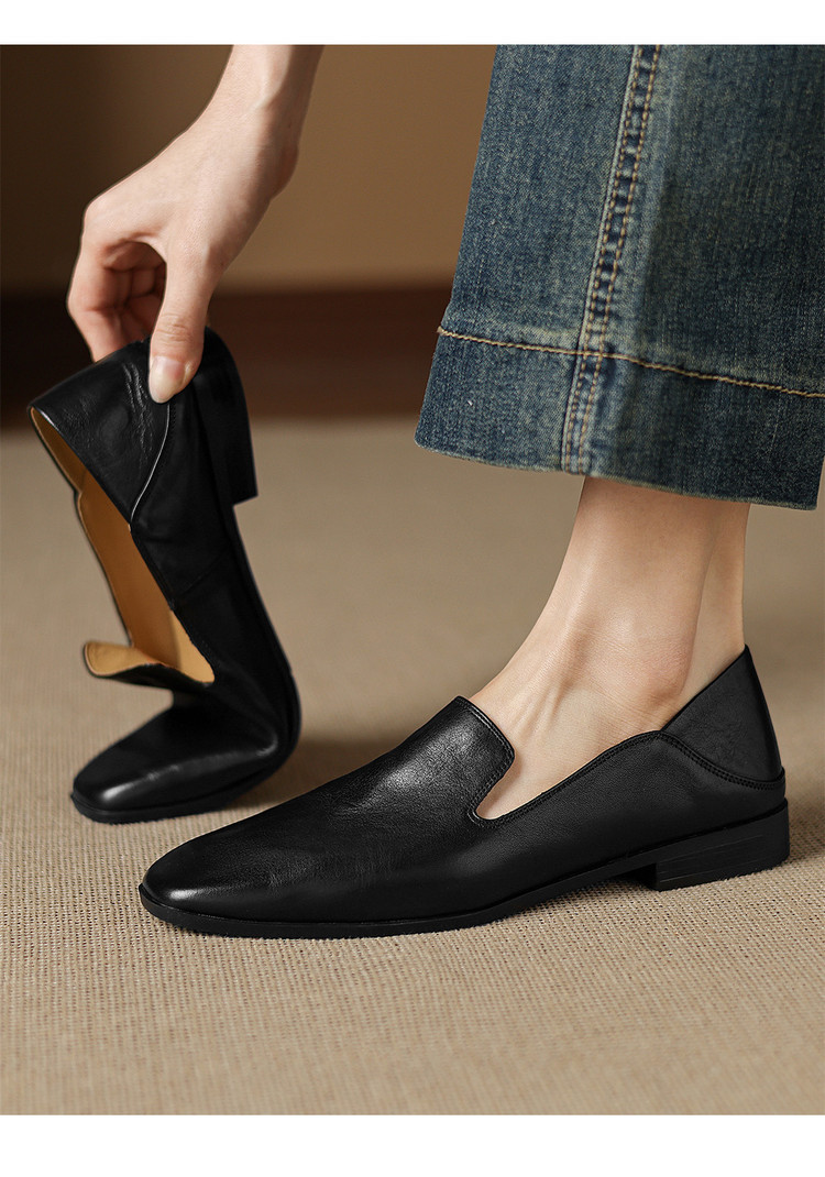 ★25春夏新作★本革 シンプルなデザイン パンプス レディース 　5517