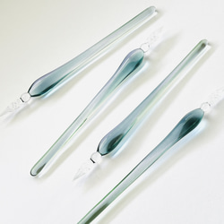 森に吹く風のガラスペン(細字) ペン・筆記用具 硝子工房きつねらんぷ