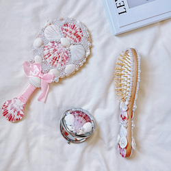 貝殻装飾のハンドミラー3点セット 貝殻装飾のハンドミラー3点セット 楽天市場】コンパクトミラー 貝殻の通販