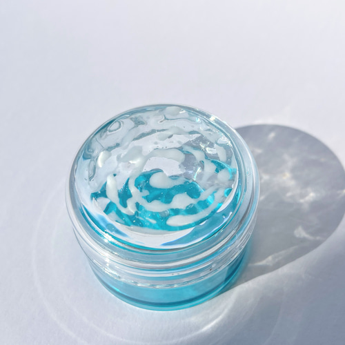 鳴門（海峡）の渦潮海ケースA / アクセサリーケース / レジン / 水面