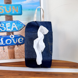 パッチワークデニム☆トートバッグ☆ハンドメイド☆デニムリメイク