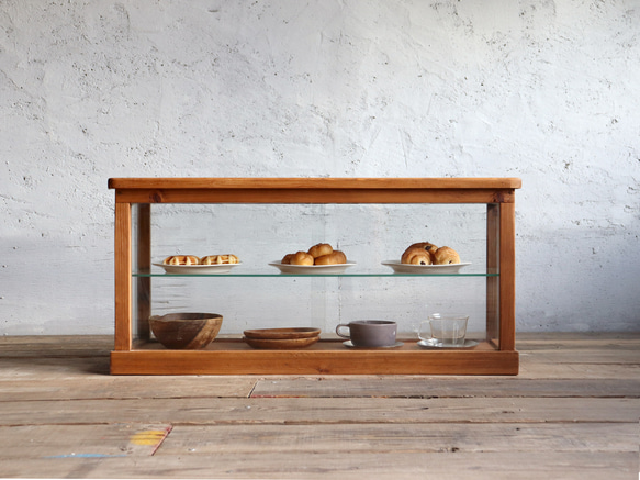 ガラスショーケース /サイズ変更可能 ガラスケース 商品棚