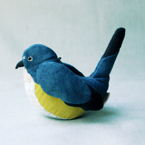 鳥ぬいぐるみ】ルリビタキ ぬいぐるみ Luce-Lume 通販 19642865