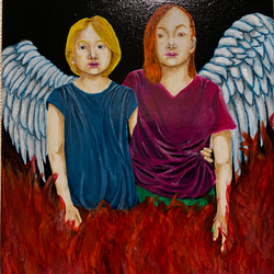 アクリル画 原画 「ベリアル」