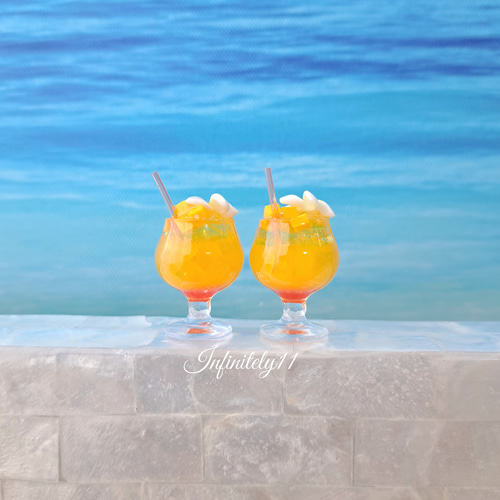 マンゴー ✧‧˚トロピカルドリンク ミニチュアドリンク トロピカル