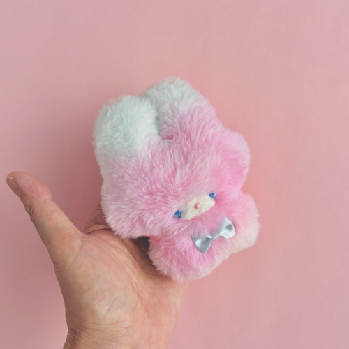 綿菓子みたい♡フワフワゆめかわダルマちゃん うさぎタイプ④