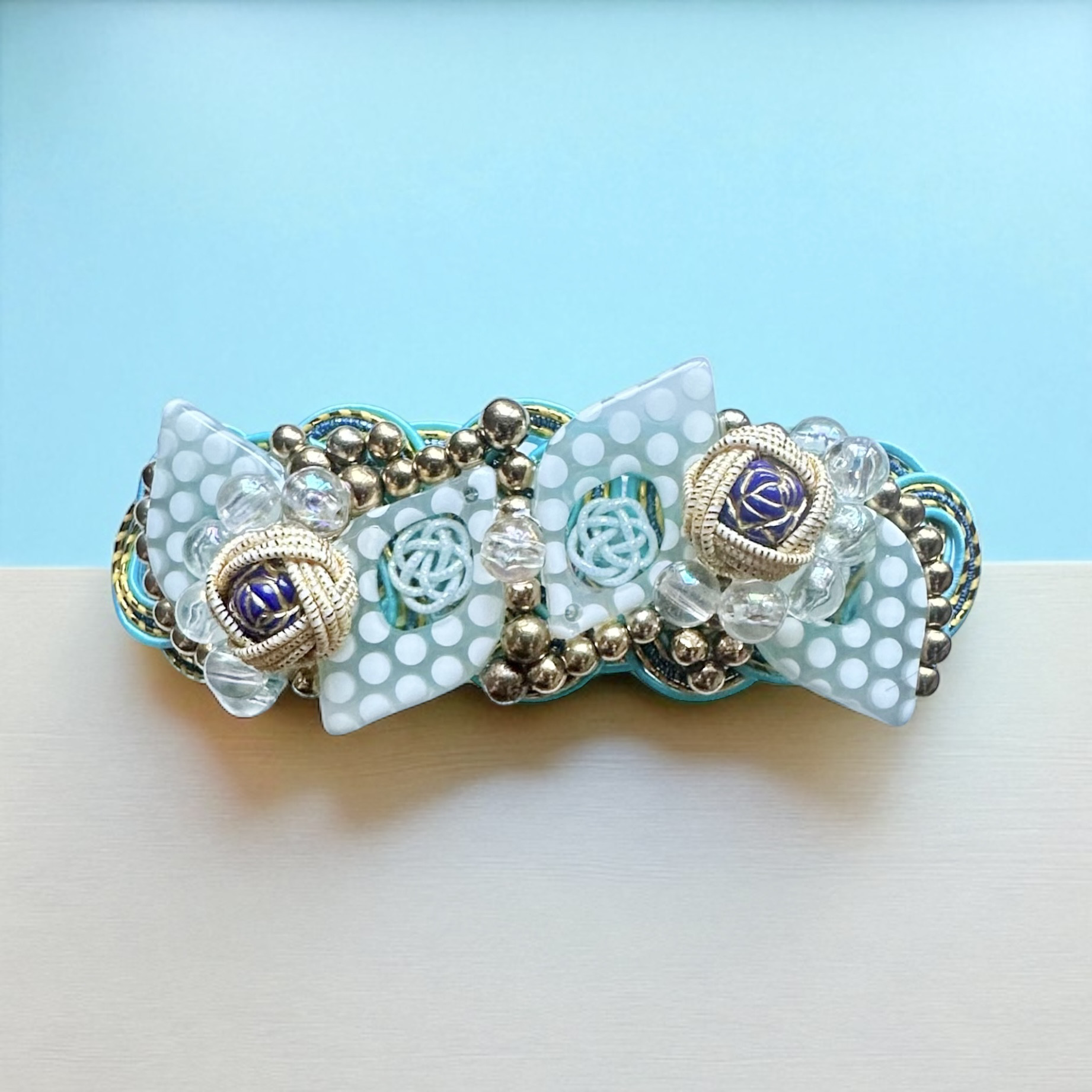 水引バレッタ｜BUBBLY OCEAN