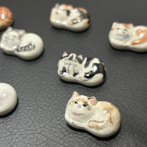 ☆かわいいネコちゃんのお箸置き☆ 10にゃん十色-ラグドール- 箸