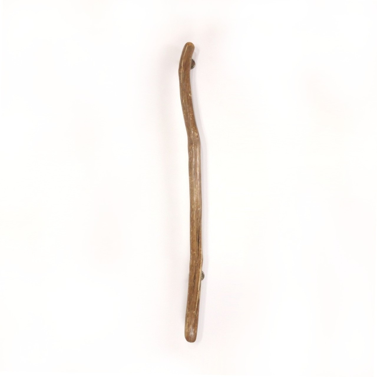 【温泉流木】おしゃれな曲がりレトロな木肌の流木ドアハンドル・手すり 木製 自然木 流木インテリア