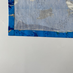 海の生き物サメ柄☆130〜140こどもエプロン、三角巾、巾着3点セット　 5枚目の画像