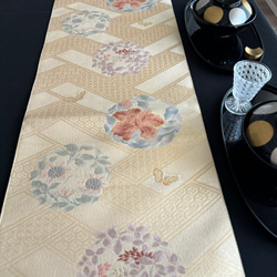 ◼︎56◼︎一点物 高級袋帯 全て正絹 ランチョンマット4枚セット【帯