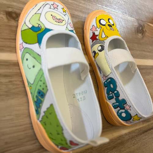 上靴デコ⭐︎オーダー受付中 スリッパ・ルームシューズ あーたん