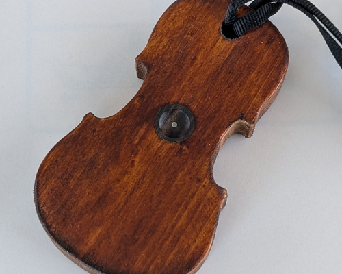 チェロ用エンドピン　縞黒檀 1b456397d359670fb4211506d97f1c