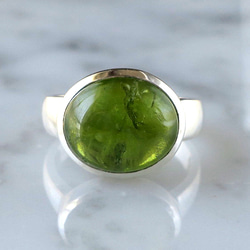 K18】パライバカラー アパタイト リング #11｜天然石ジュエリー