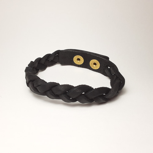 本革/ハンドメイド】 レザーブレスレット ブレスレット Made in Bayan