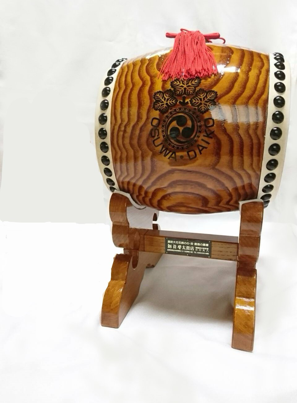 諏訪響太鼓店　「剛勇太鼓(玩具太鼓)」贈呈品・記念品にオススメ　オーダーメイド