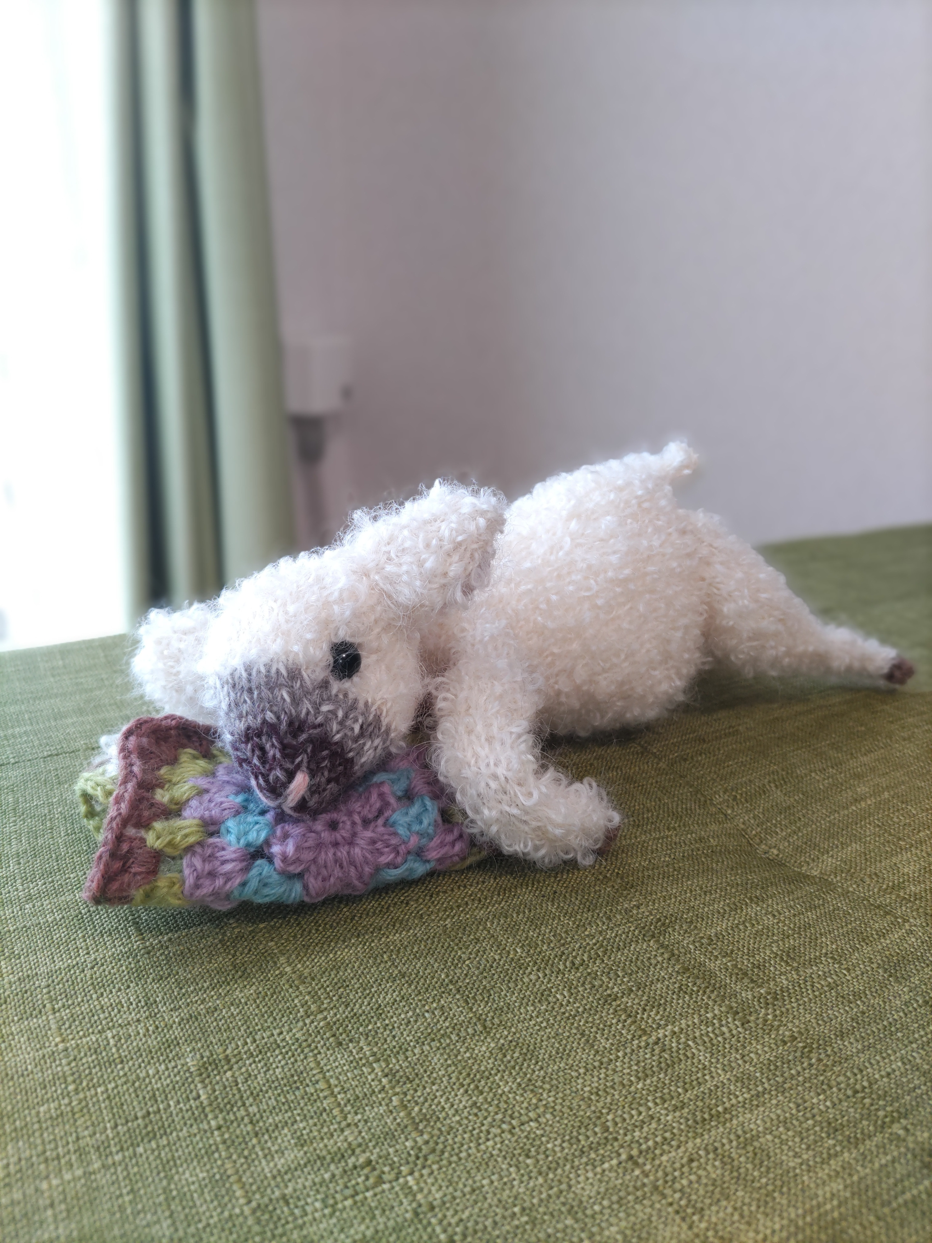 ふにゃふにゃ子ひつじ 白 4,900円