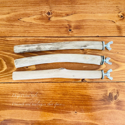 流木インテリア バードケージ用の天然流木の止まり木 Sサイズ 3個セット 鳥かご ケージ インコ とまり台 N1 1枚目の画像