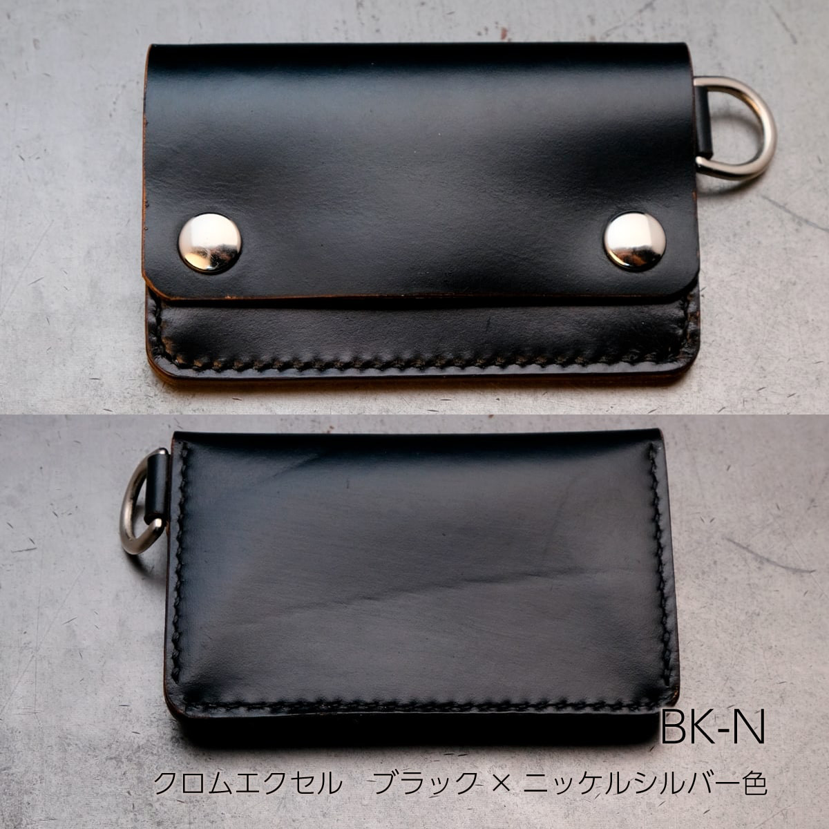 カード＆コインケース［Ghost Pocket］クロムエクセル（納期1〜3日発送）