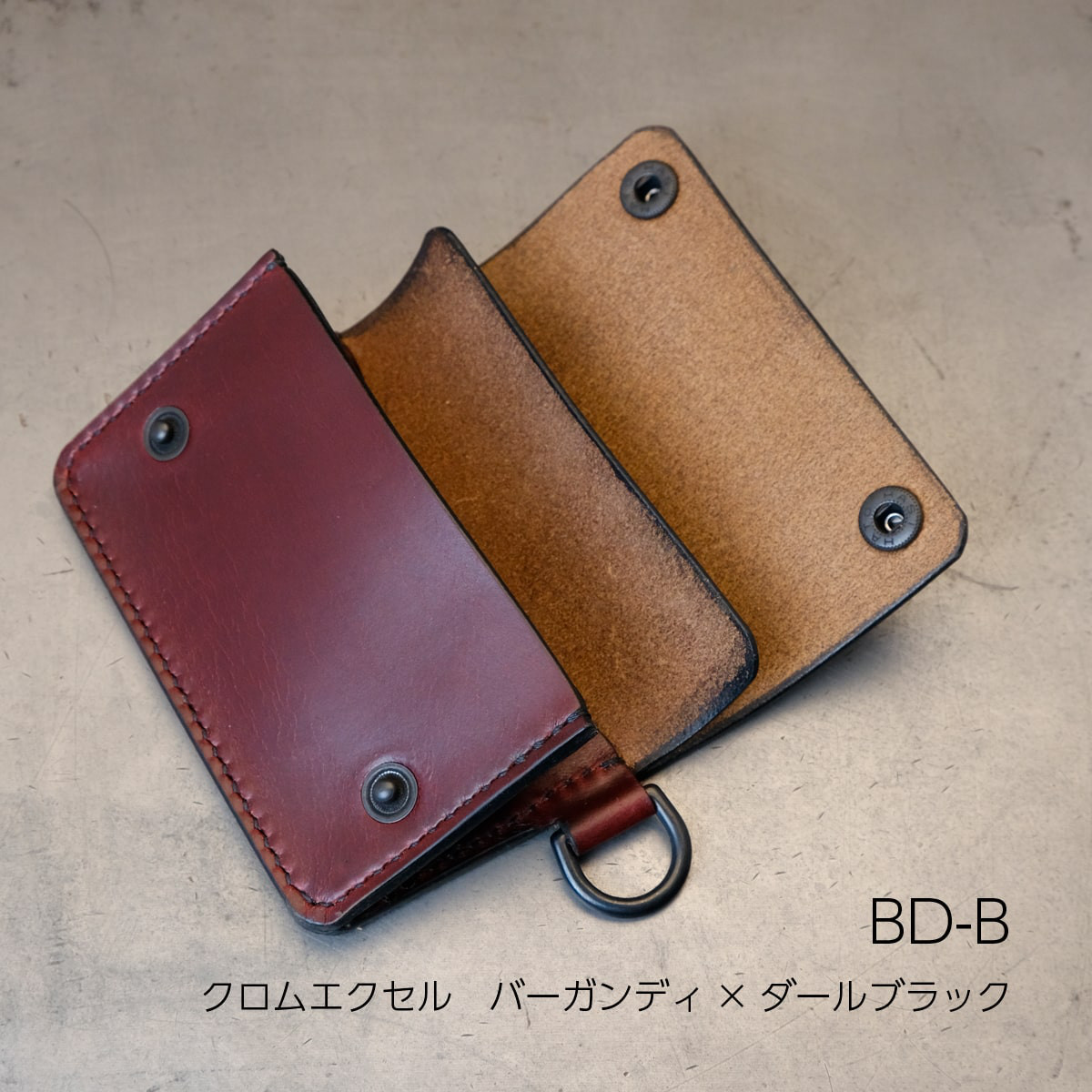 カード＆コインケース［Ghost Pocket］クロムエクセル（納期1〜3日発送）