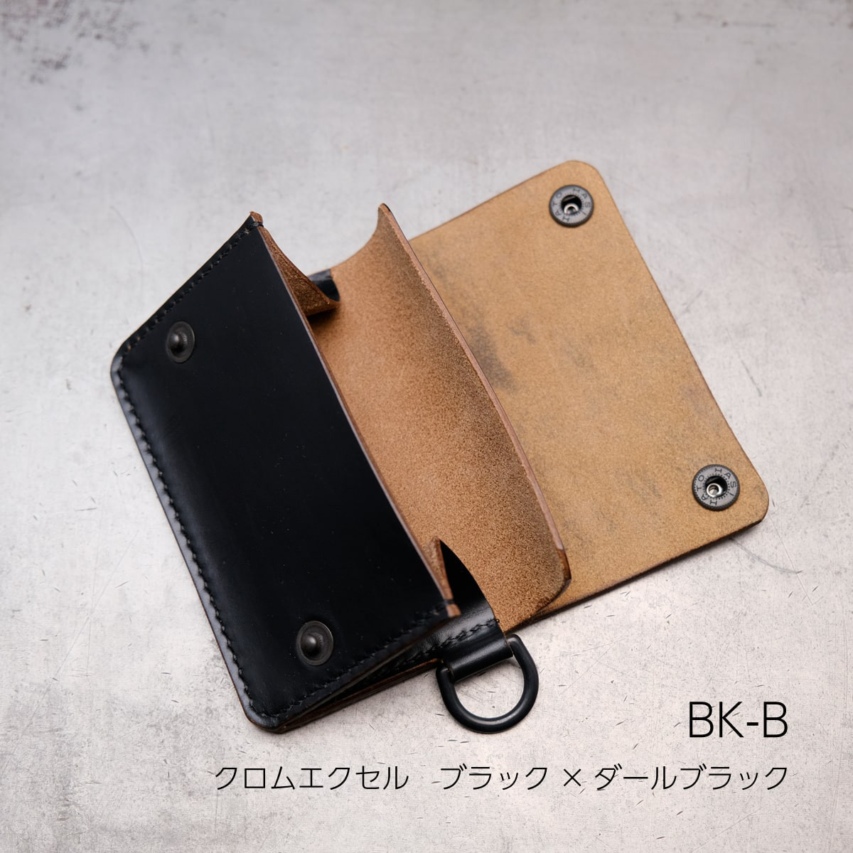 カード＆コインケース［Ghost Pocket］クロムエクセル（納期1〜3日発送）