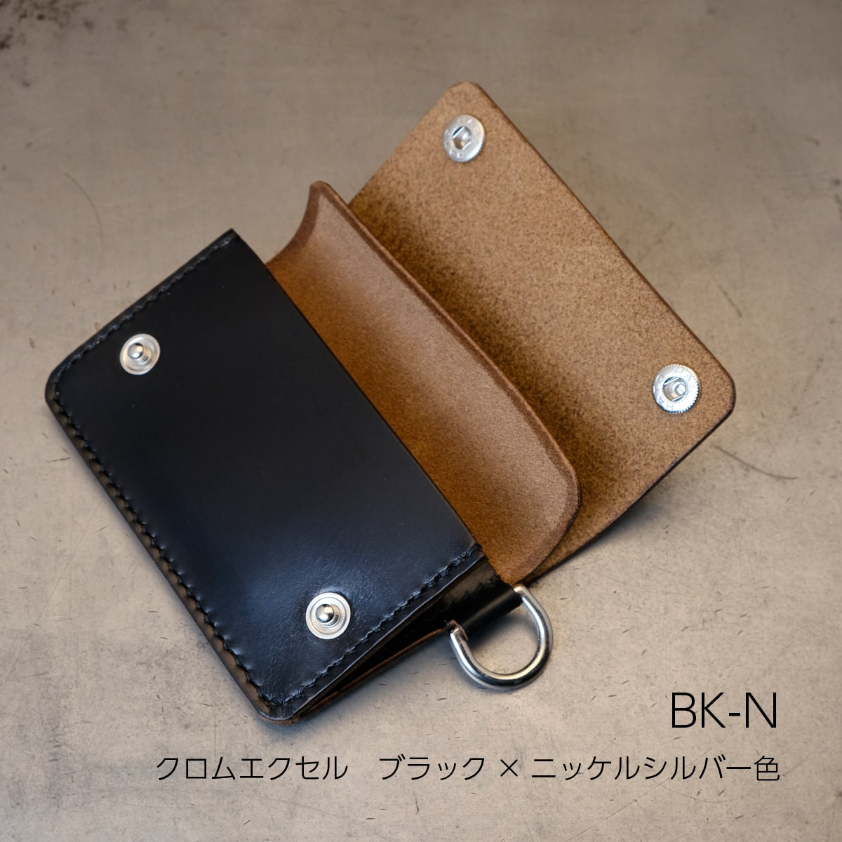 カード＆コインケース［Ghost Pocket］クロムエクセル（納期1〜3日発送）