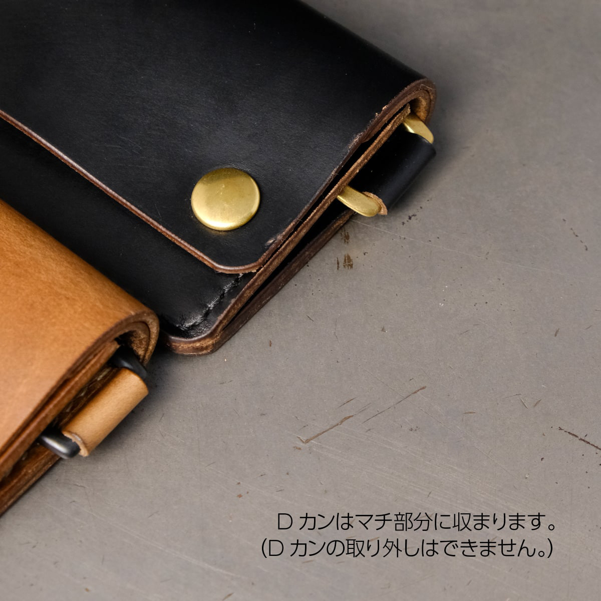 カード＆コインケース［Ghost Pocket］クロムエクセル（納期1〜3日発送）