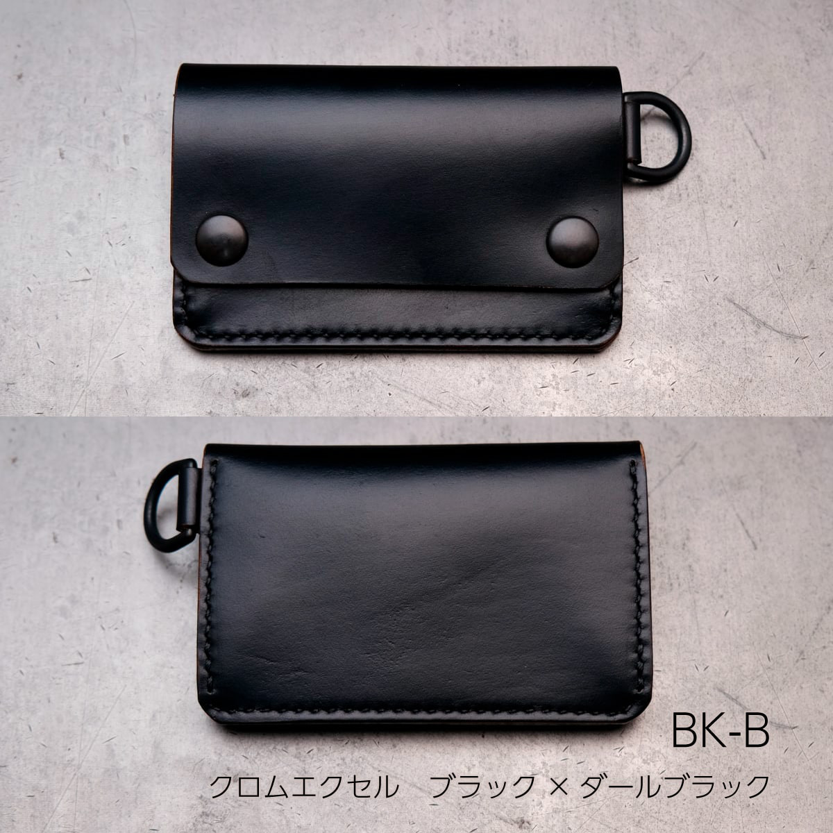 カード＆コインケース［Ghost Pocket］クロムエクセル（納期1〜3日発送）