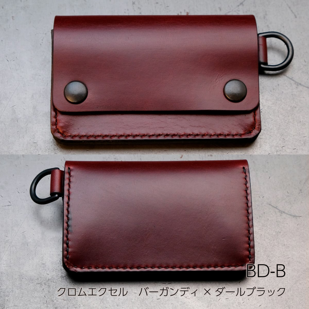 カード＆コインケース［Ghost Pocket］クロムエクセル（納期1〜3日発送）