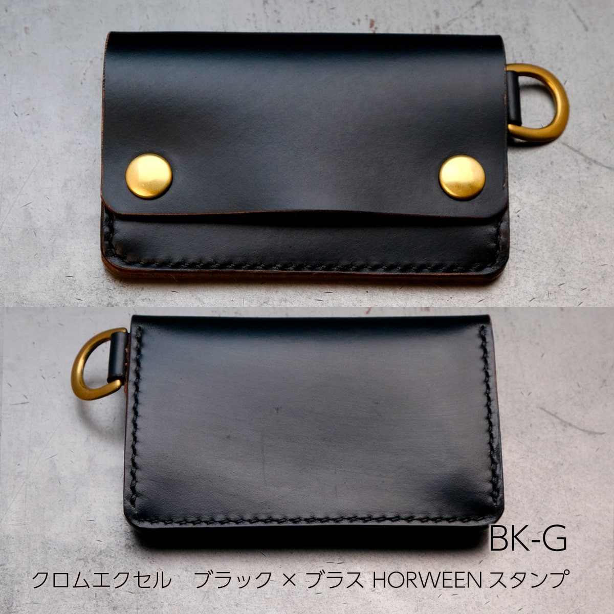 カード＆コインケース［Ghost Pocket］クロムエクセル（納期1〜3日発送）