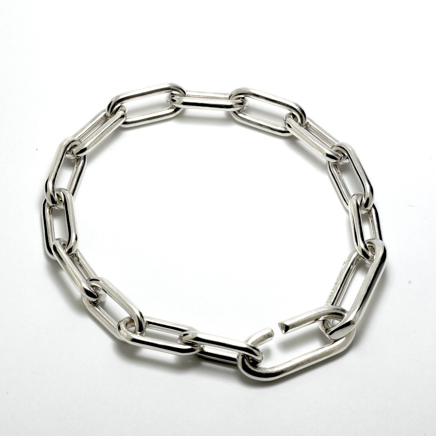 SV950-鍛造ロング小豆ブレスレット｜素材-シルバー950／STARTWIST／スターツイスト