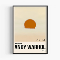 ◆319◆アンディ ウォーホル インテリア アートポスター A4サイズ 絵画 北欧 1枚目の画像