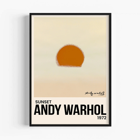 ◆319◆アンディ ウォーホル インテリア アートポスター A4サイズ 絵画 北欧 1枚目の画像