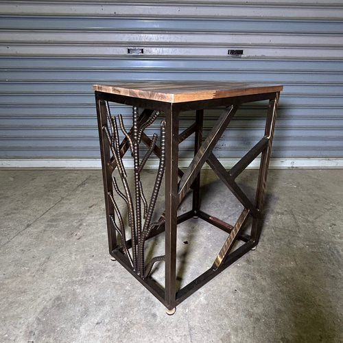 ASE 鉄筋で【木】を表現したサイドテーブル ASE 鉄筋で【木】を表現したサイドテーブル サイドテーブル ASE 通販