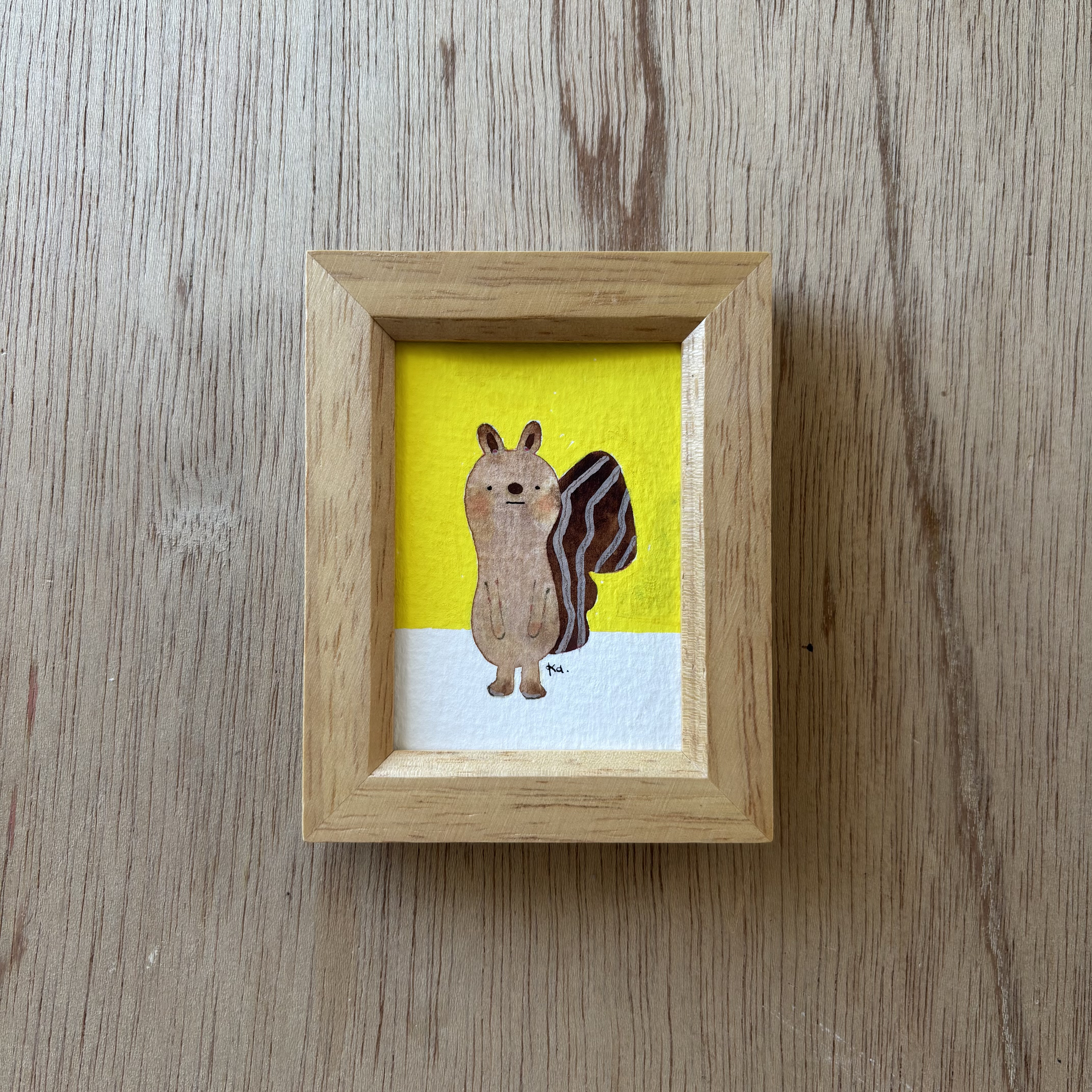 「what it is？」ミニ額　原画