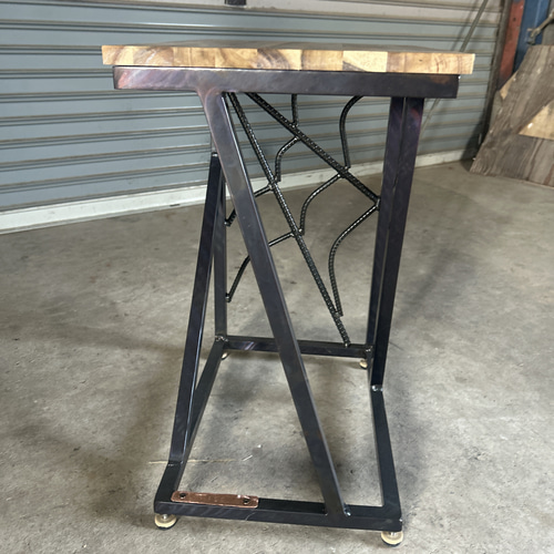 アイアンサイドテーブル　蜘蛛の巣テーブル アイアンサイドテーブル 蜘蛛の巣テーブル サイドテーブル ASE 通販