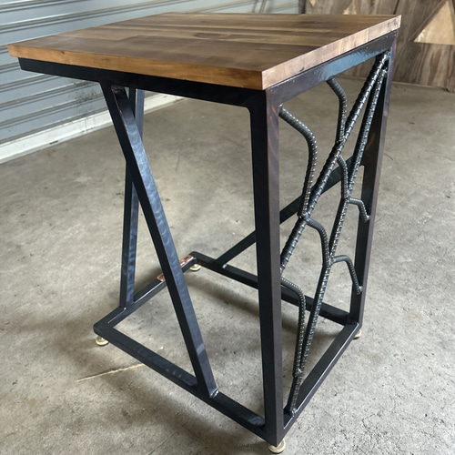 アイアンサイドテーブル　蜘蛛の巣テーブル アイアンサイドテーブル 蜘蛛の巣テーブル