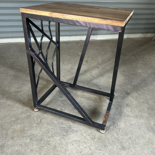 アイアンサイドテーブル 蜘蛛の巣テーブル サイドテーブル ASE 通販