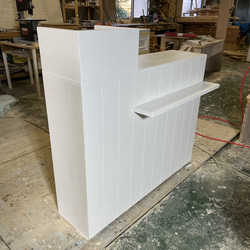 レジカウンター 受付カウンター キャッシャー レジ台 机・デスク