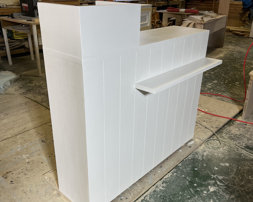 レジカウンター 受付カウンター キャッシャー レジ台 机・デスク