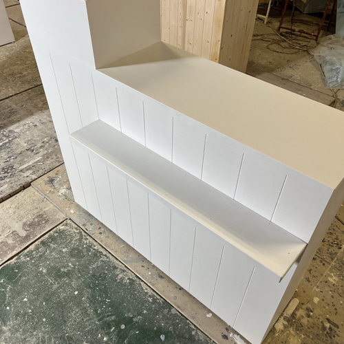 レジカウンター 受付カウンター キャッシャー レジ台 机・デスク