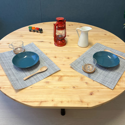 送料無料】 ローテーブル 楕円形 90cm 60cm スギ 縦柄